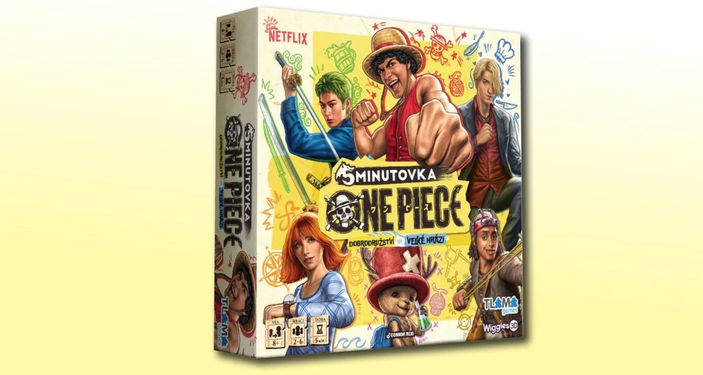 Predobjednávky na 5MINUTOVKA: ONE PIECE od TLAMA Games spustené