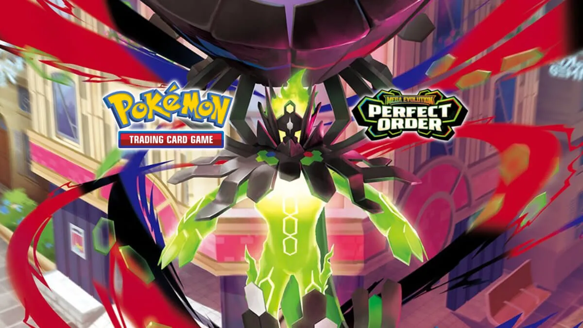 Tajné sily sa prebúdzajú vo forme kartovej hry Pokémon Trading Card Game: Mega Evolution – Perfect Order prichádza na trh už dnes a obsahuje nové Mega Evolution Pokémon ex