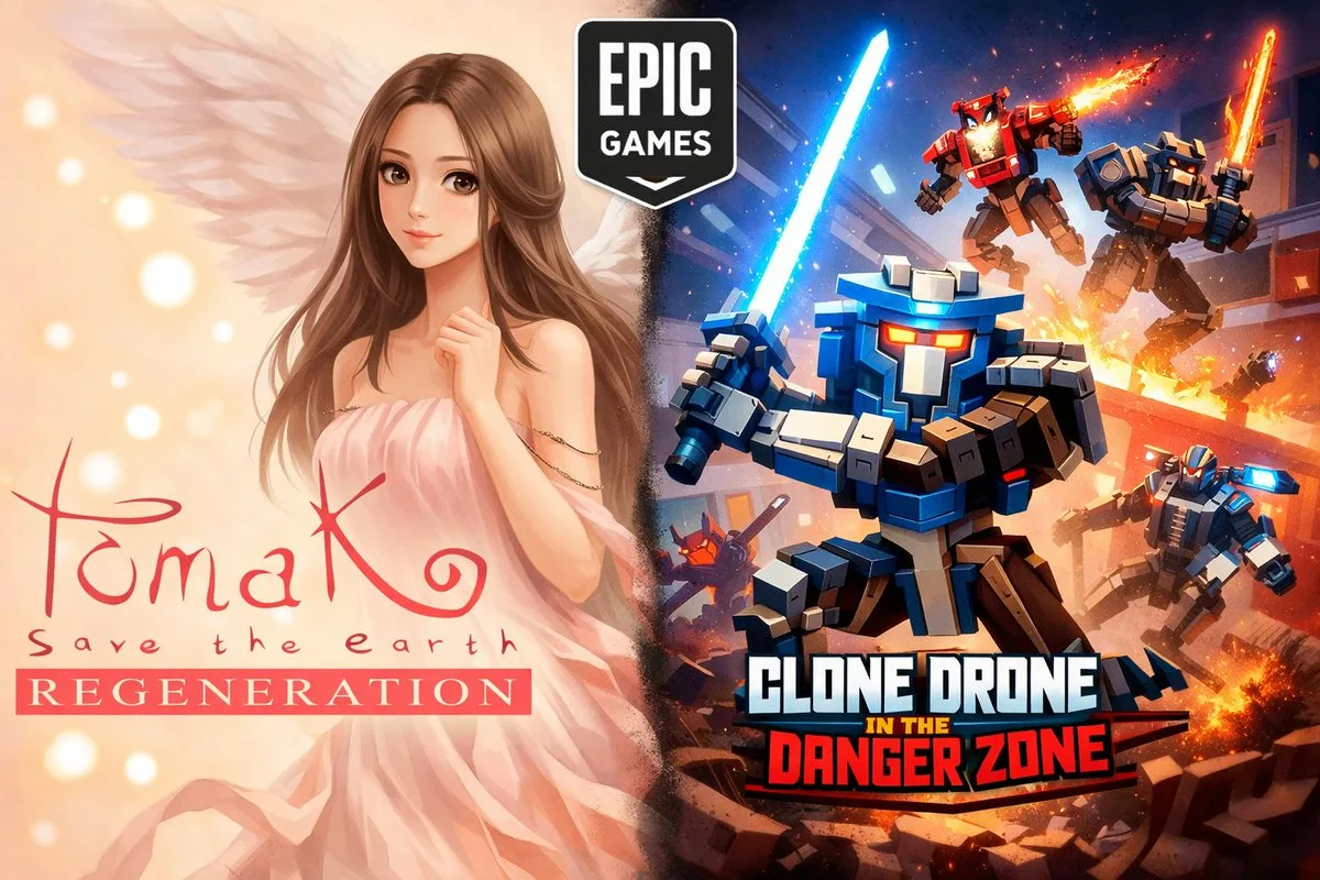 TOMAK: Save The Earth Regeneration a Clone Drone in Danger Zone zdarma na Epic Games Store