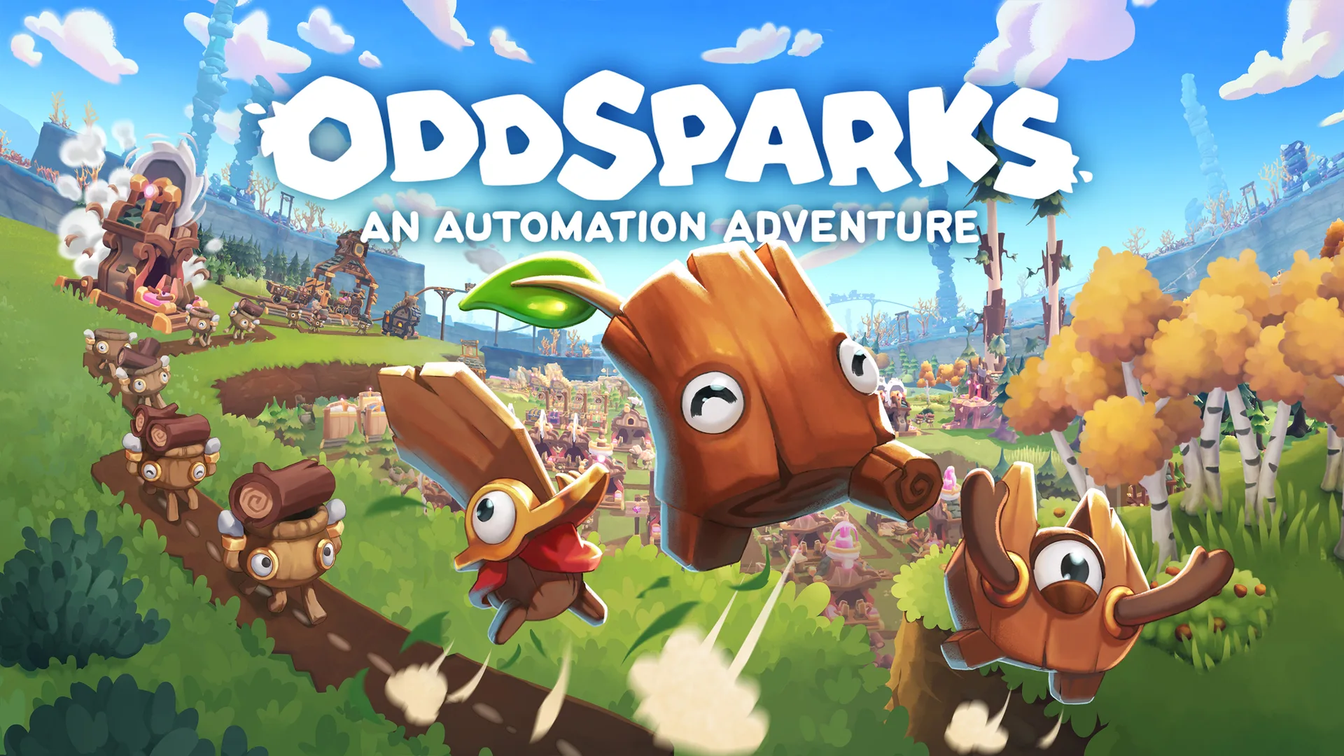 Oddsparks: An Automation Adventure zdarma na Epic Games Store