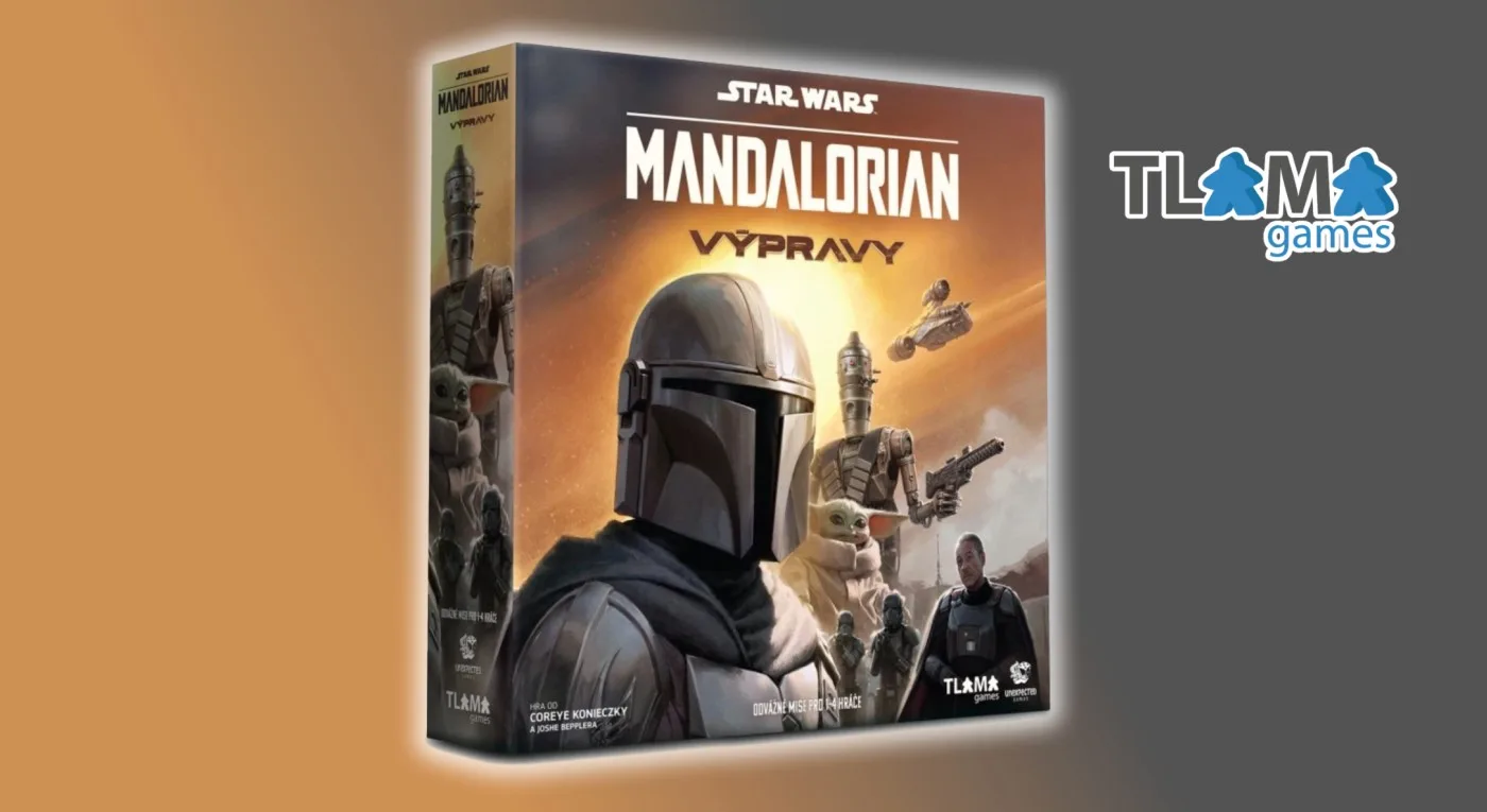 Prvá séria seriálu Mandalorian sa čoskoro dočká spoločenskej hry v češtine