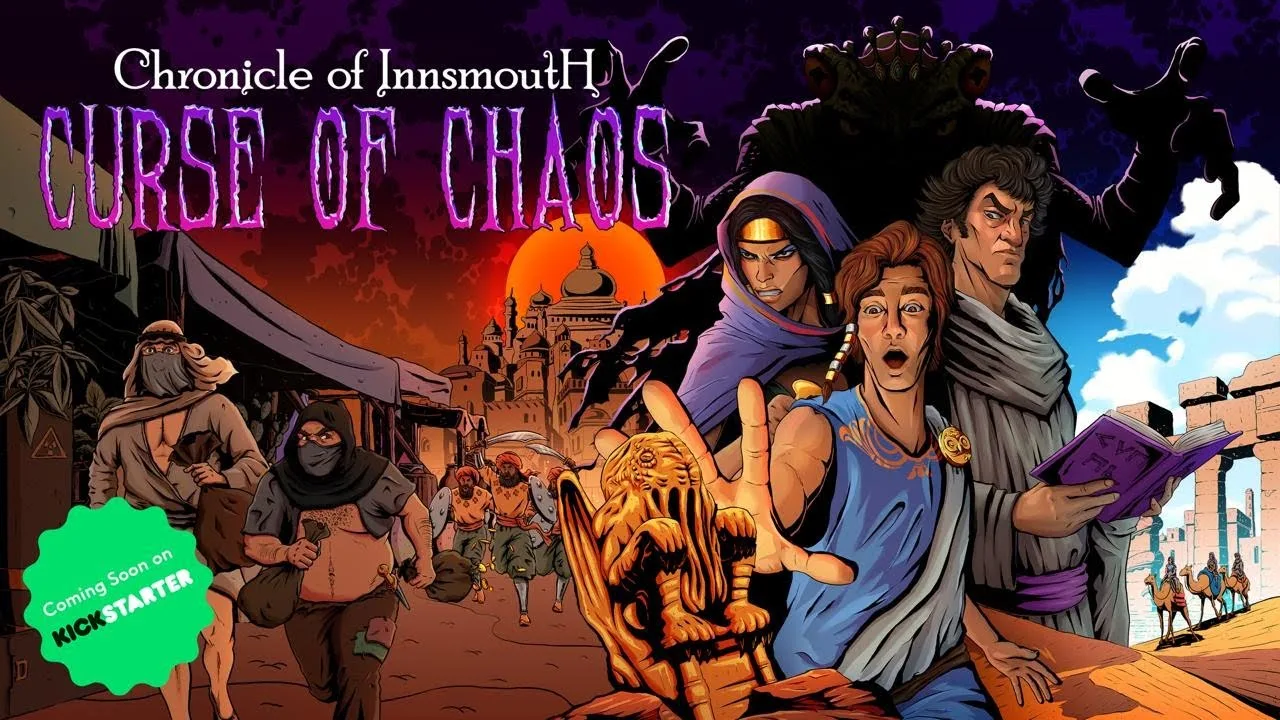 Chronicle of Innsmouth: Curse of Chaos míří znovu na Kickstarter. Tvůrci spustili předstartovní kampaň
