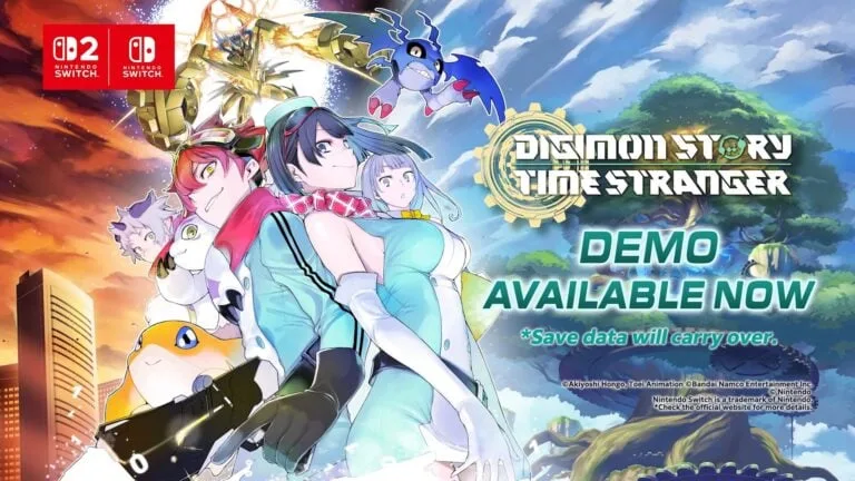 Demo Digimon Story: Time Stranger dorazilo i na Switch 2 a Switch. Postup si přenesete do plné hry