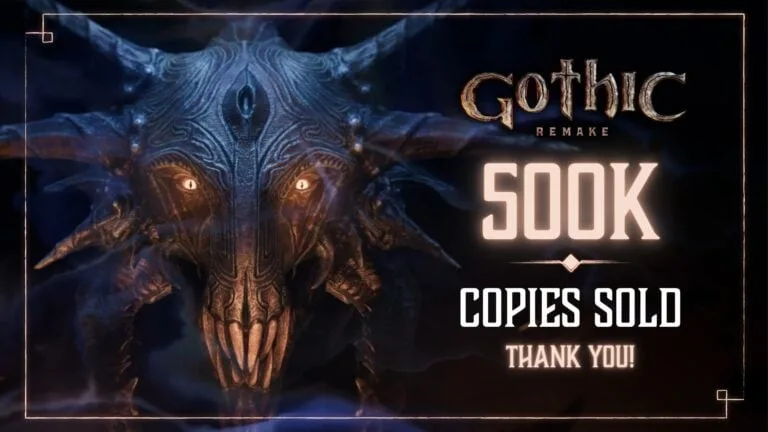 Gothic Remake překonal půl milionu prodaných kopií. THQ Nordic mluví o silném startu a další podpoře
