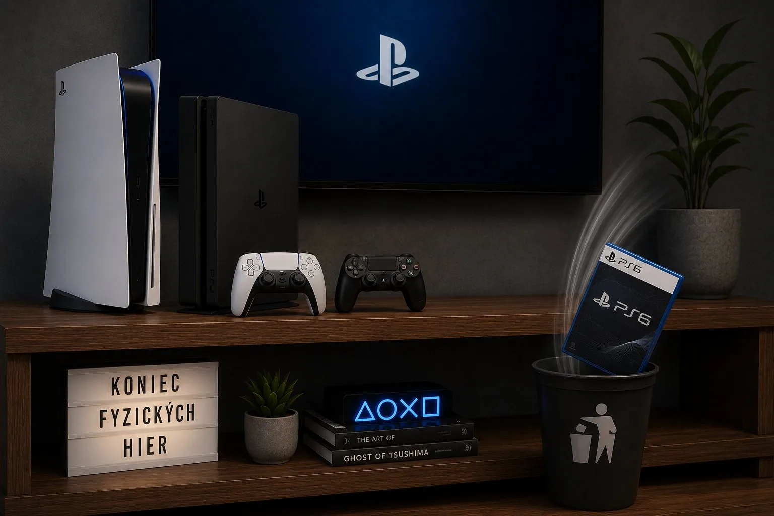 Koniec jednej éry. PlayStation od roku 2028 ukončí vydávanie hier na fyzických diskoch