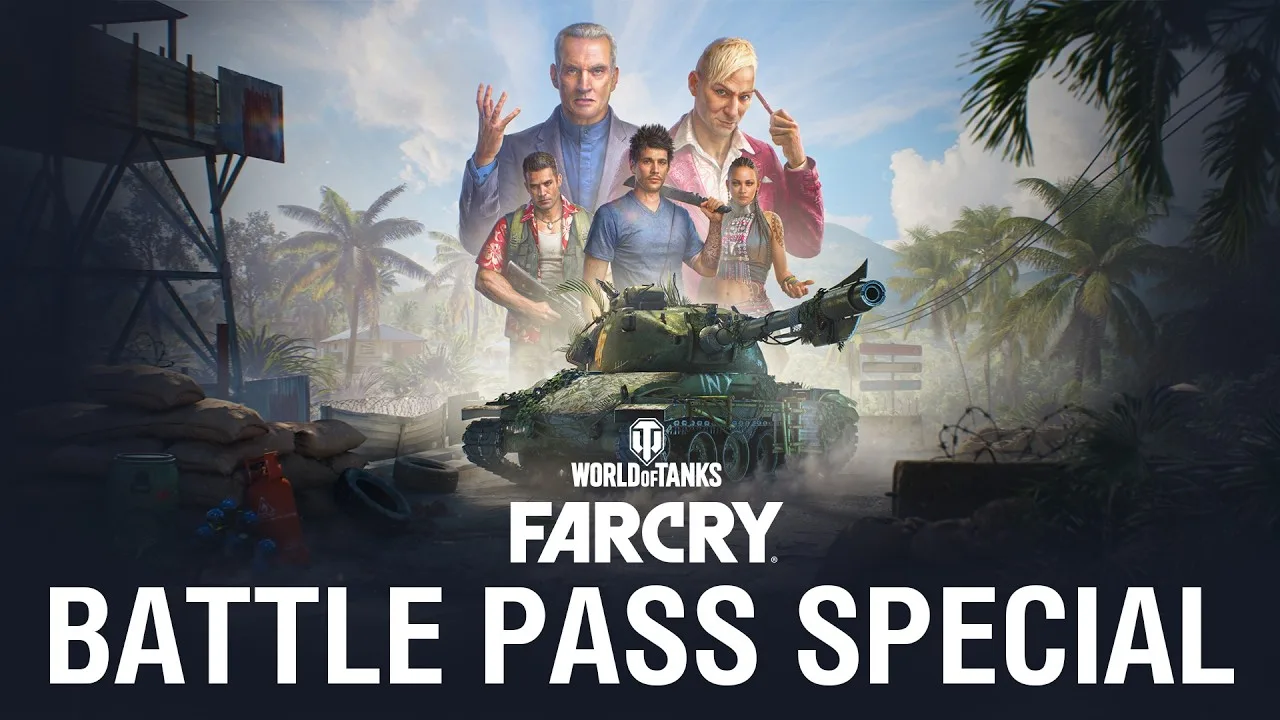 Džungle volá: World of Tanks spouští Battle Pass Special inspirovaný Far Cry
