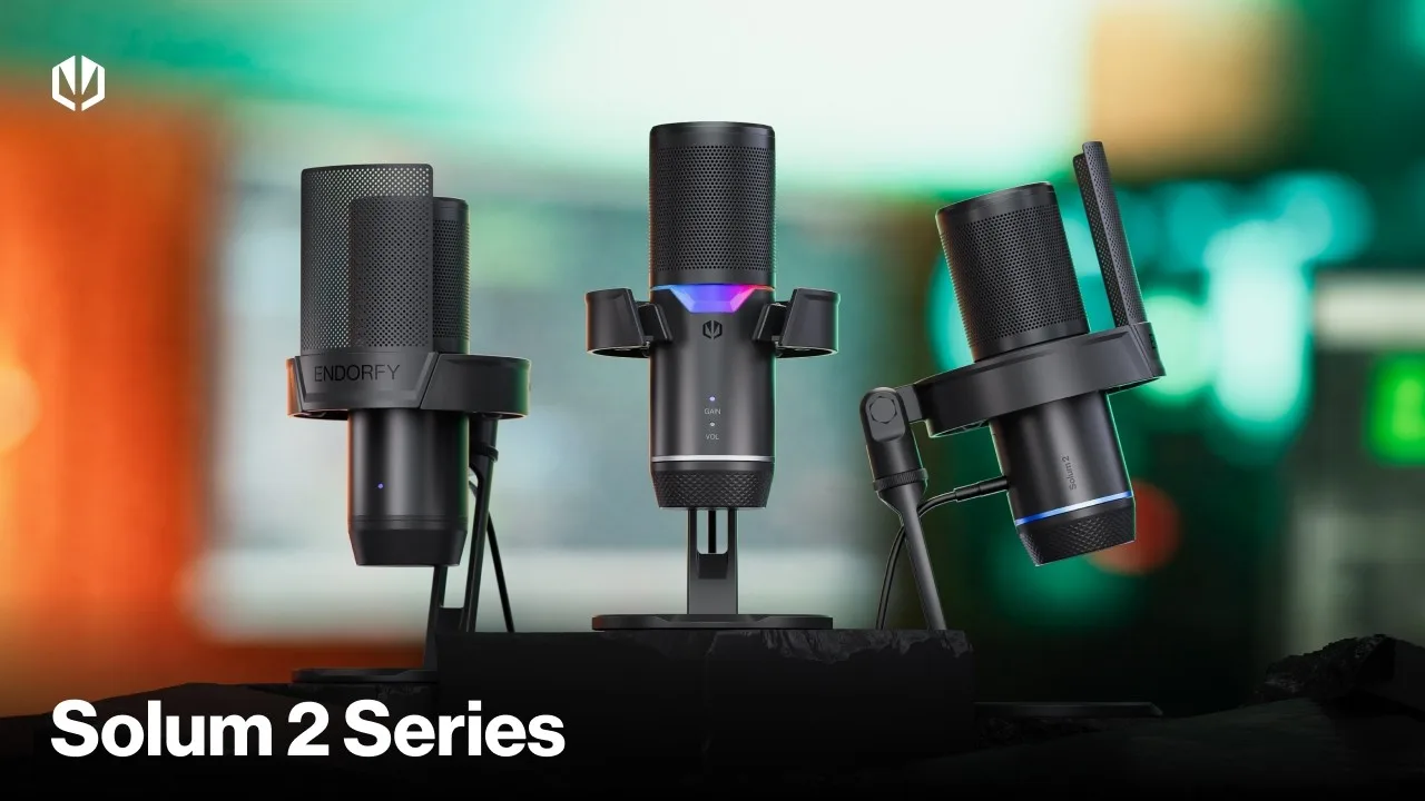 ENDORFY Solum 2 - nemecký dizajn, kvalita ENDORFY, to je nová generácia USB mikrofónov