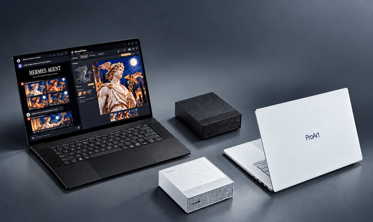 ASUS ProArt P14_P16 RTX Spark PC x Hermes x MuseTree
