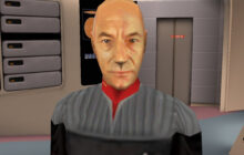 Patrick Stewart Bridge Commander